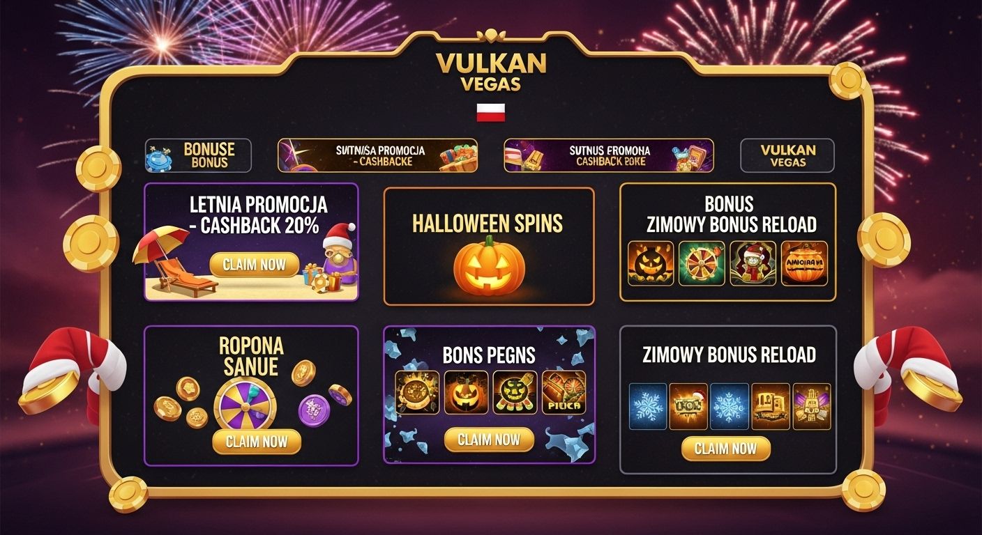 Promocje i oferty sezonowe no deposit bonus
