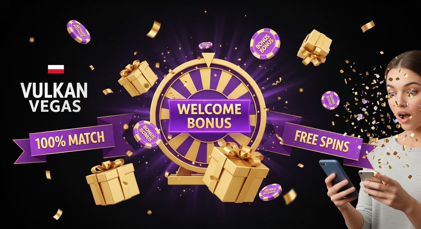 Bonus powitalny i promocje vulkan vegas logowanie